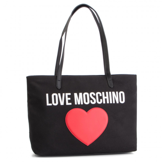L.O.V.E  M.O.S.C.H.I.N.O  Shopper Heart Shoulder/Tote Bag