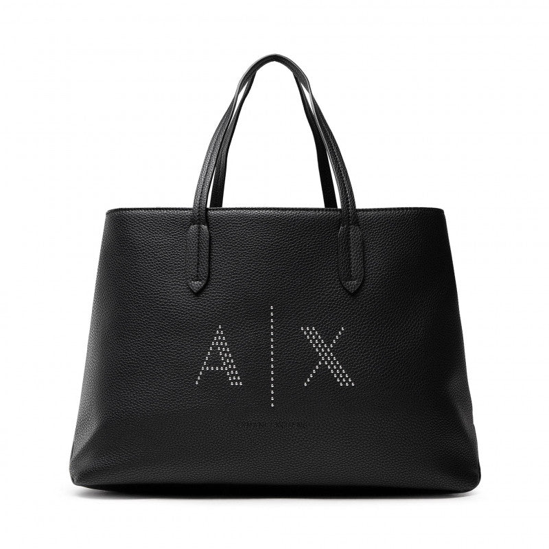 A.R.M.A.N.I E.X.C.H.A.N.G.E shoulder bag in synthetic textured leather