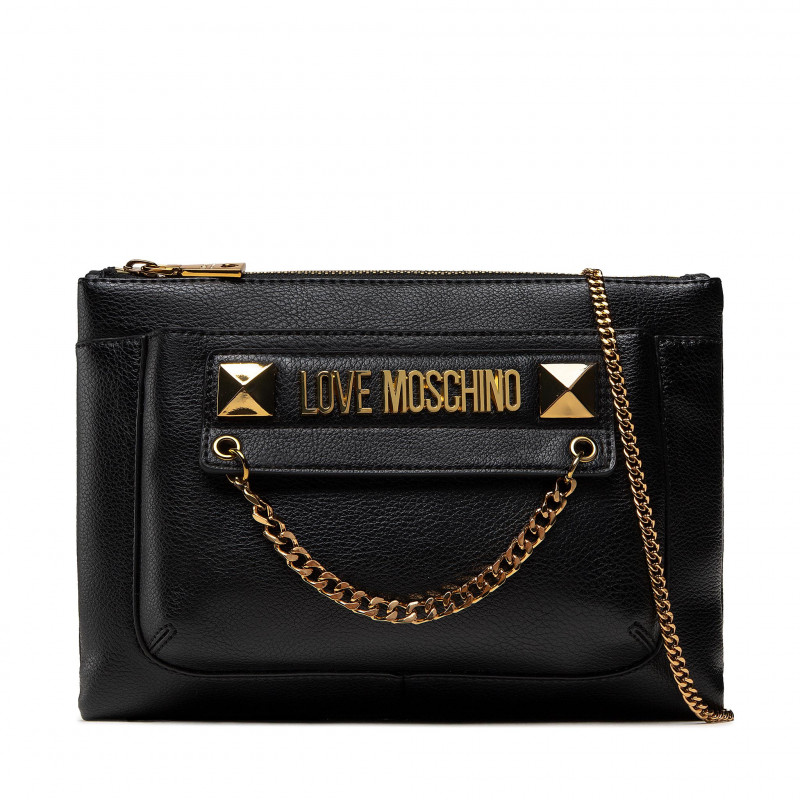L.O.V.E M.O.S.C.H.I.N.O Handbag with Chain for Crossbody Wear