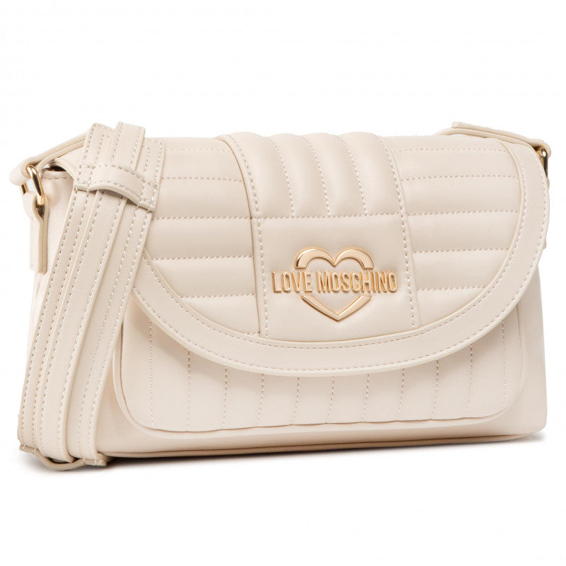 L.O.V.E M.O.S.C.H.I.N.O Avorio Ladies Crossbody/Shoulder Bag