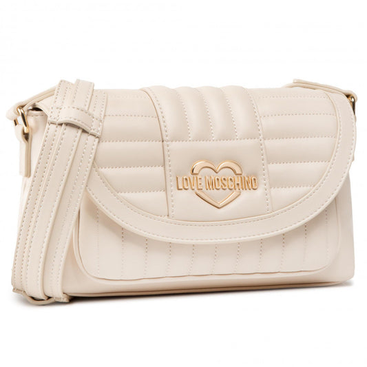 L.O.V.E M.O.S.C.H.I.N.O Avorio Ladies Crossbody/Shoulder Bag