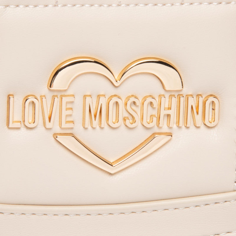 L.O.V.E M.O.S.C.H.I.N.O Avorio Ladies Crossbody/Shoulder Bag