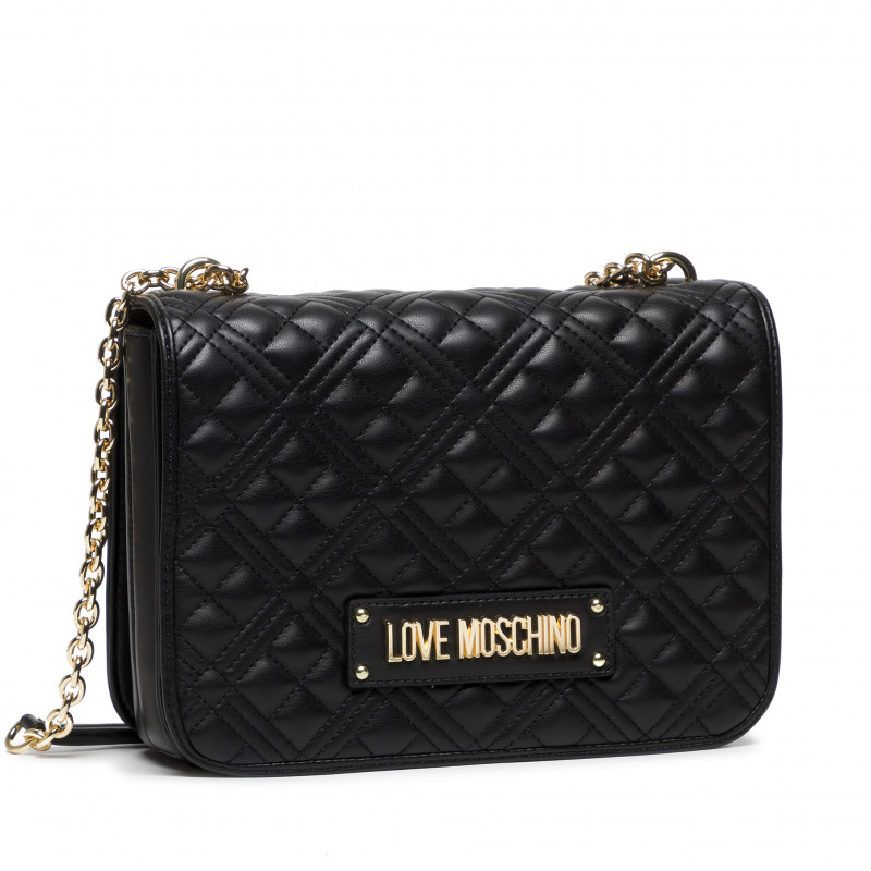L.O.V.E M.O.S.C.H.I.N.O Shoulder Bag with Strap for Crossbody Wear