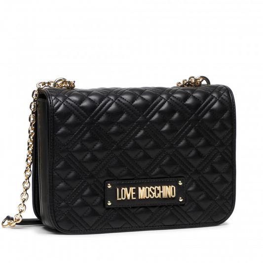 L.O.V.E M.O.S.C.H.I.N.O Shoulder Bag with Strap for Crossbody Wear