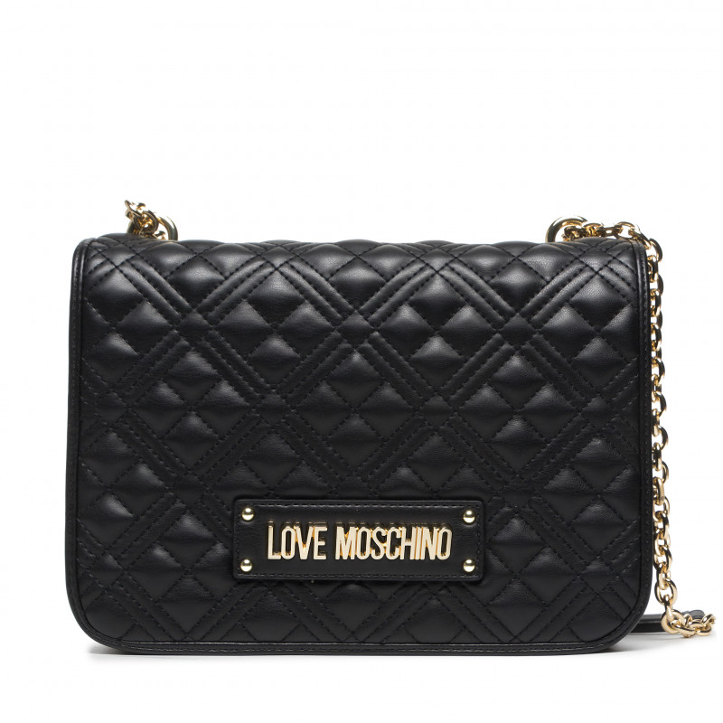 L.O.V.E M.O.S.C.H.I.N.O Shoulder Bag with Strap for Crossbody Wear