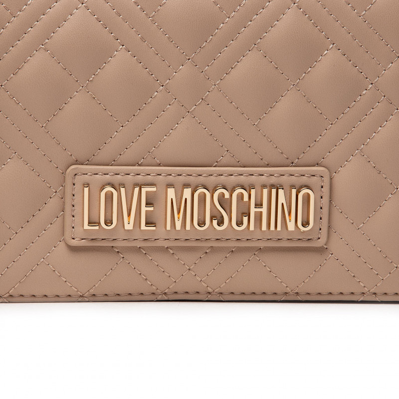 L.O.V.E M.O.S.C.H.I.N.O Quilted/Magnet Crossbody Bag