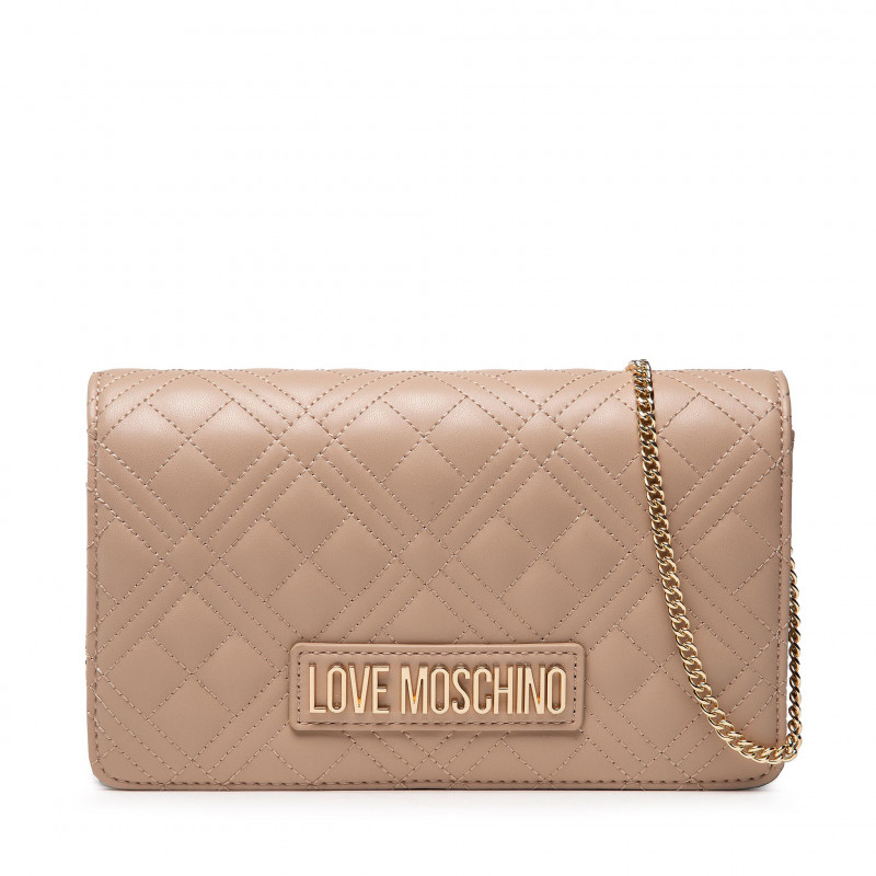 L.O.V.E M.O.S.C.H.I.N.O Quilted/Magnet Crossbody Bag
