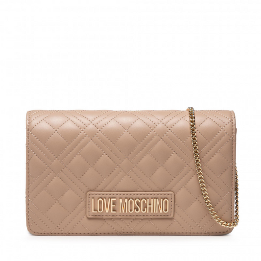 L.O.V.E M.O.S.C.H.I.N.O Quilted/Magnet Crossbody Bag