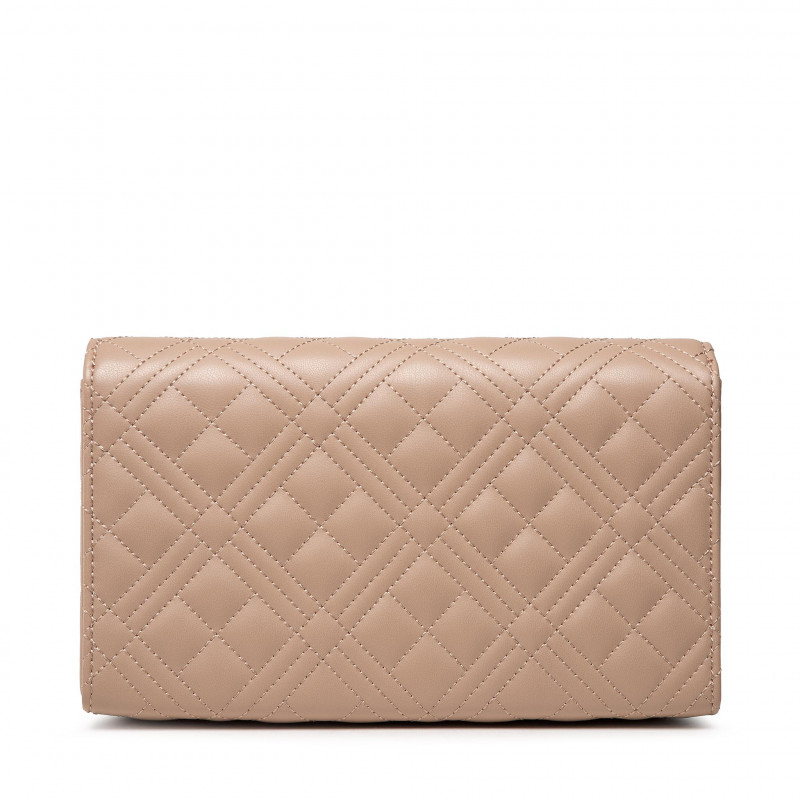 L.O.V.E M.O.S.C.H.I.N.O Quilted/Magnet Crossbody Bag