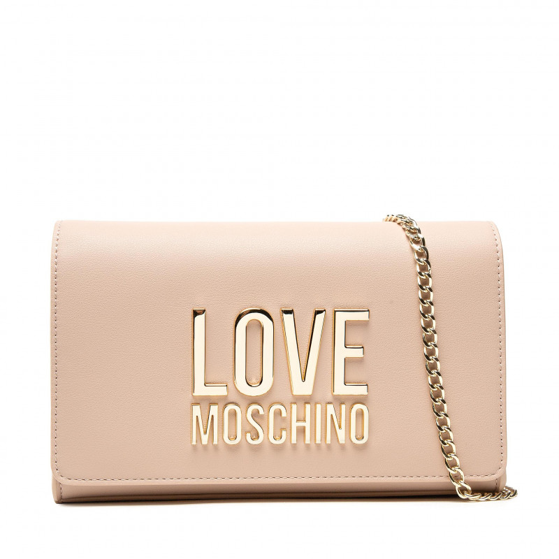 L.O.V.E M.O.S.C.H.I.N.O Nude/Black Crossbody Bag