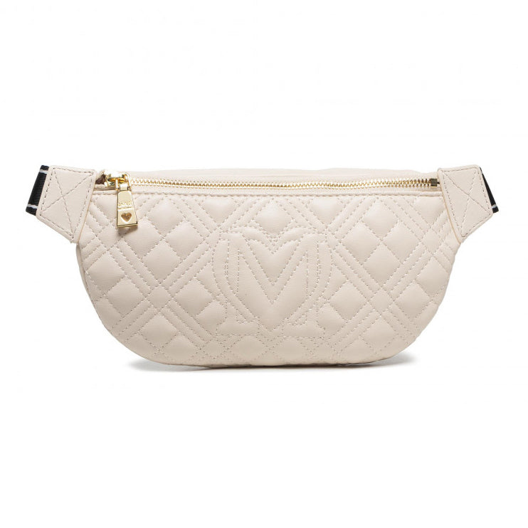 L.O.V.E  M.O.S.C.H.I.N.O Waist Pack/Waist Bag Avorio