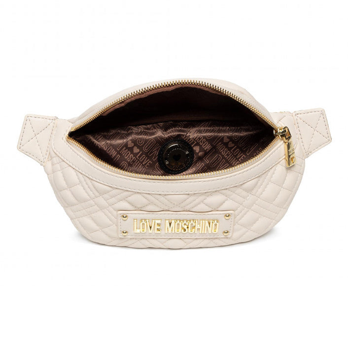 L.O.V.E  M.O.S.C.H.I.N.O Waist Pack/Waist Bag Avorio