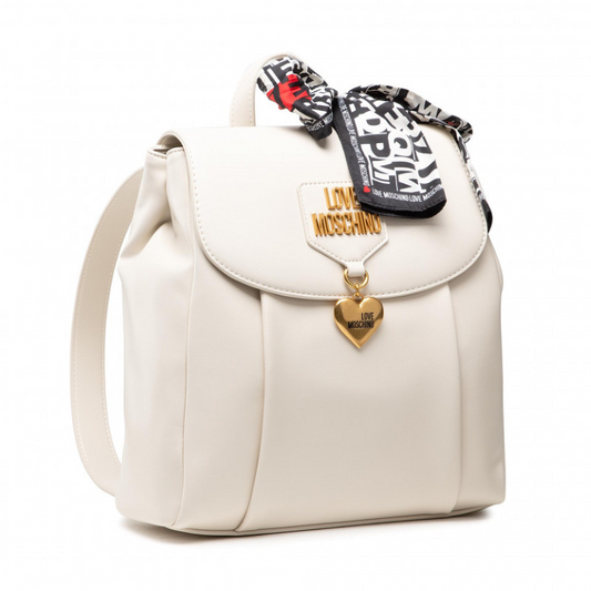 L.O.V.E M.O.S.C.H.I.N.O Avorio Backpack