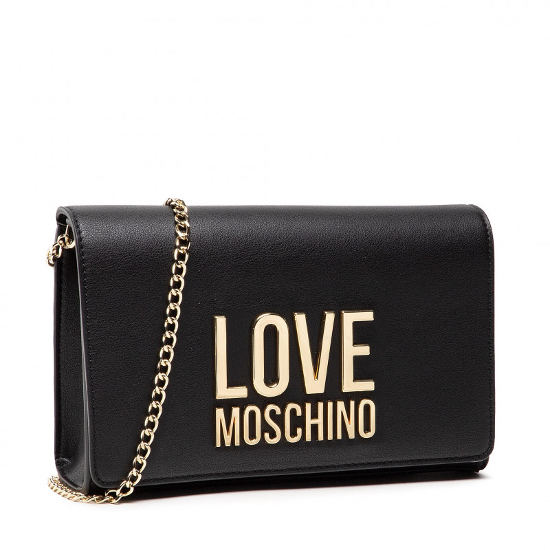 L.O.V.E M.O.S.C.H.I.N.O Nude/Black Crossbody Bag
