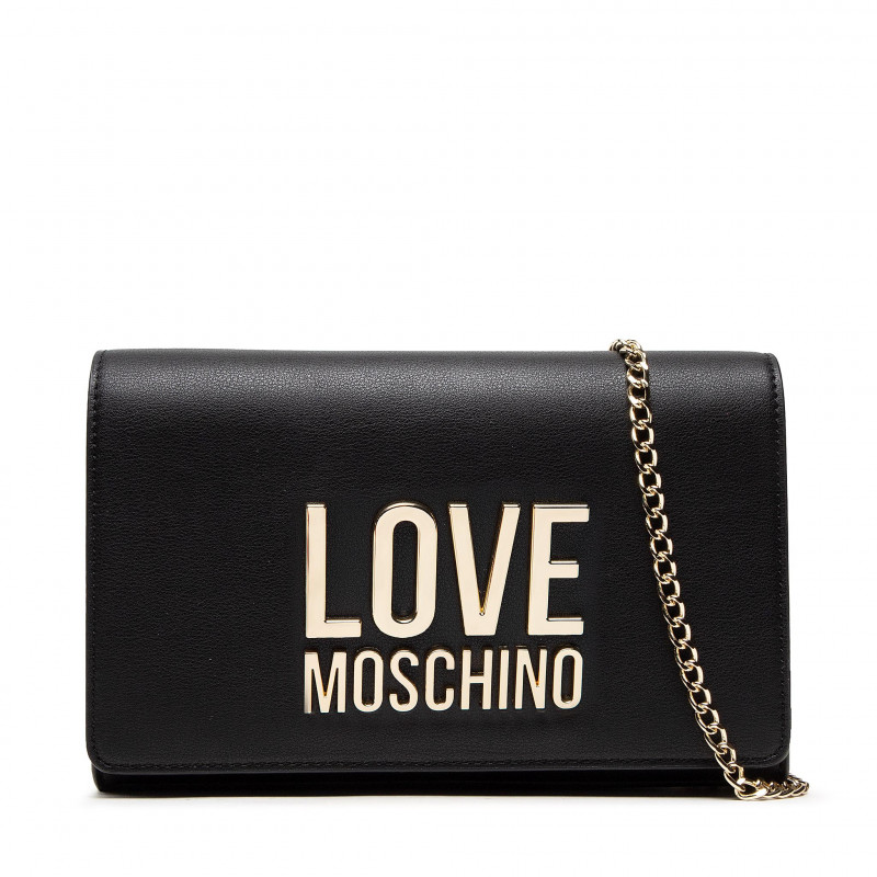 L.O.V.E M.O.S.C.H.I.N.O Nude/Black Crossbody Bag