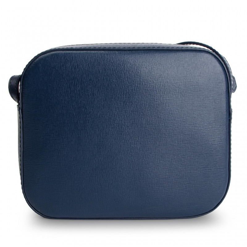 E.M.P.O.R.IO A.R.M.A.N.I Blue/Zipper Crossbody Bag