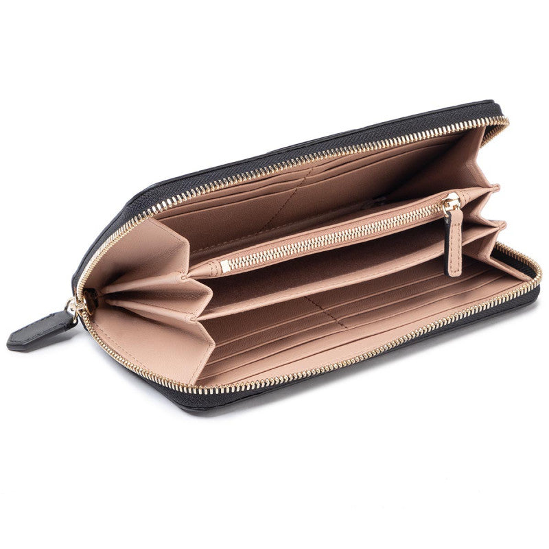 E.M.P.O.R.I.O A.R.M.A.N.I Large Women's Wallet with Round Zip