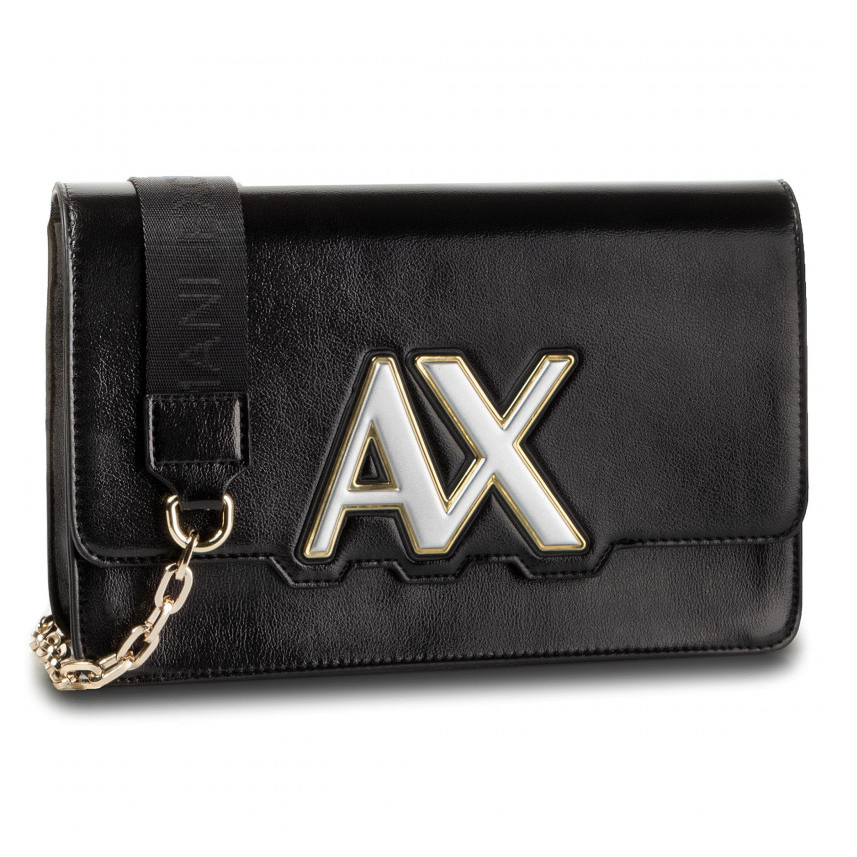 A.R.M.A.N.I E.X.C.H.A.N.G.E Crossbody Bag with Flap Magnet
