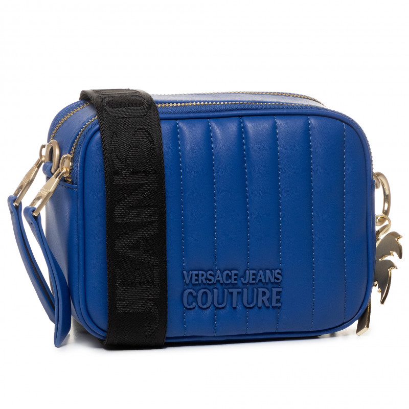 VERSACE JEANS COUTURE Crossbody Messenger Bag in Bold Yellow