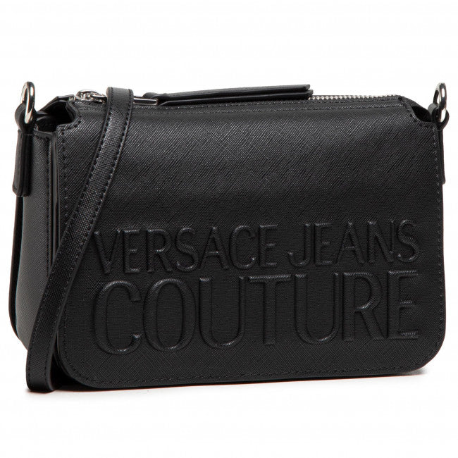 VERSACE JEANS COUTURE Ladies Bag with Detachable Strap for Crossbody Wear
