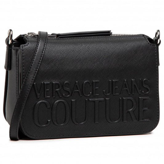 VERSACE JEANS COUTURE Ladies Bag with Detachable Strap for Crossbody Wear
