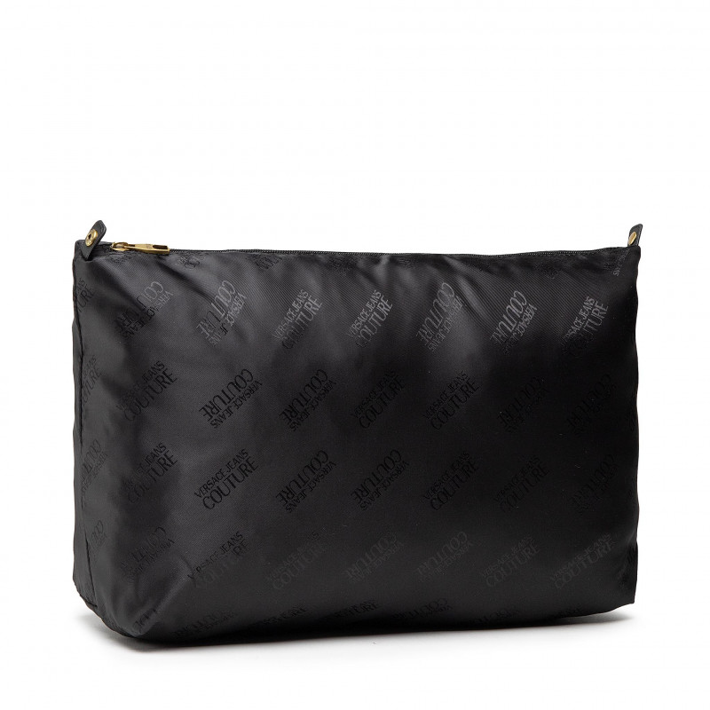 VERSACE JEANS COUTURE Tote/Shopping Bag Quilted with Detachable Chain Strap and Internal Pouch