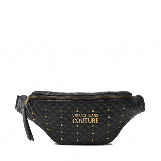 VERSACE JEANS COUTURE Quilted Waist Bag with Studs