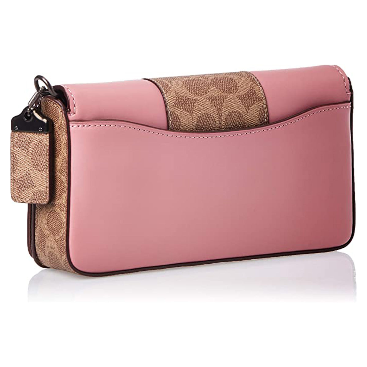 COACH Dinky With Signature Canvas Blocking for Crossbody Wear