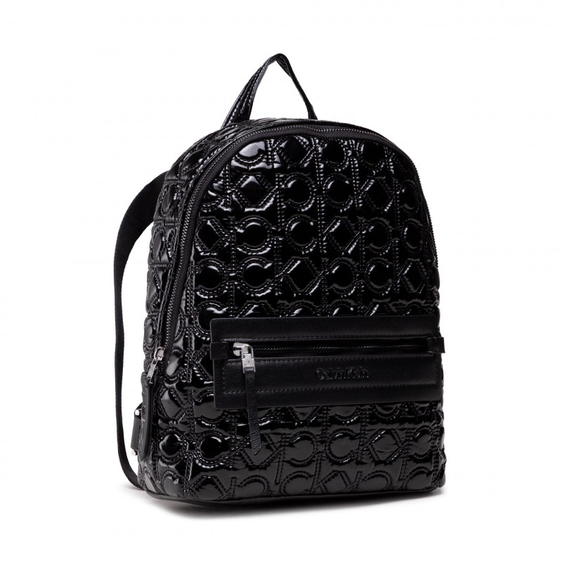 CALVIN KLEIN Essential Round Quilt Monogram Backpack