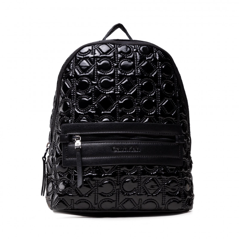 CALVIN KLEIN Essential Round Quilt Monogram Backpack