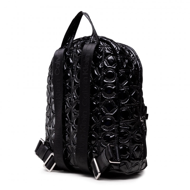 CALVIN KLEIN Essential Round Quilt Monogram Backpack