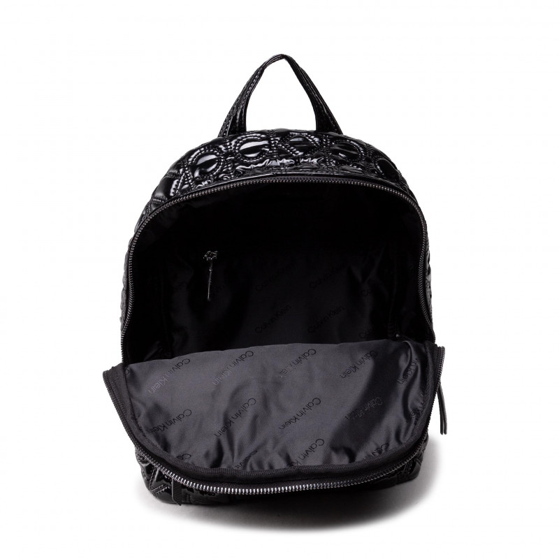 CALVIN KLEIN Essential Round Quilt Monogram Backpack