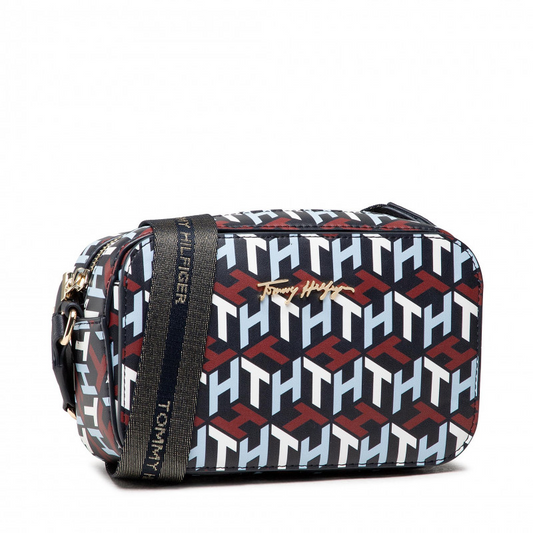 TOMMY HILFIGER Iconic Tommy Camera Bag Monogram for Crossbody Wear