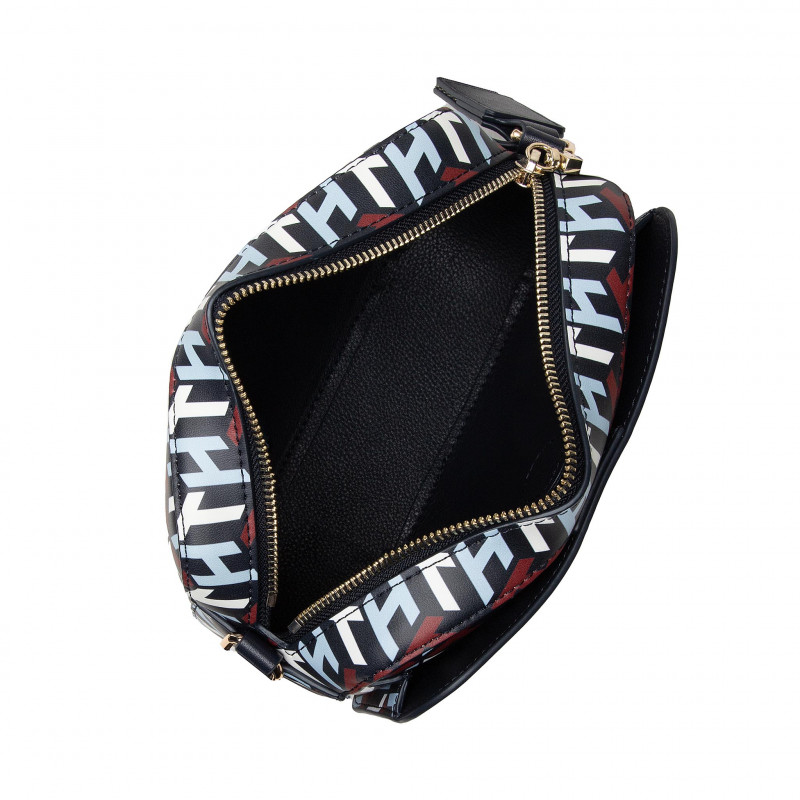 TOMMY HILFIGER Iconic Tommy Camera Bag Monogram for Crossbody Wear