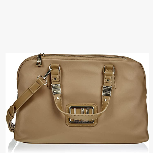 L.O.V.E  M.O.S.C.H.I.N.O  Shoulder Bag with Detachable Strap for Crossbody Wear