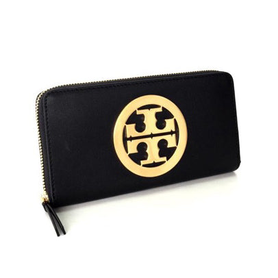 TORY BURCH Charlie House Continental Wallet In Elegant Black
