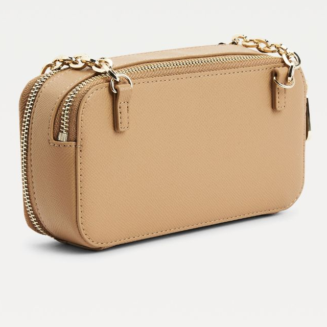 TOMMY HILFIGER Honey Mini Chain Crossover Quilt Crossbody Bag