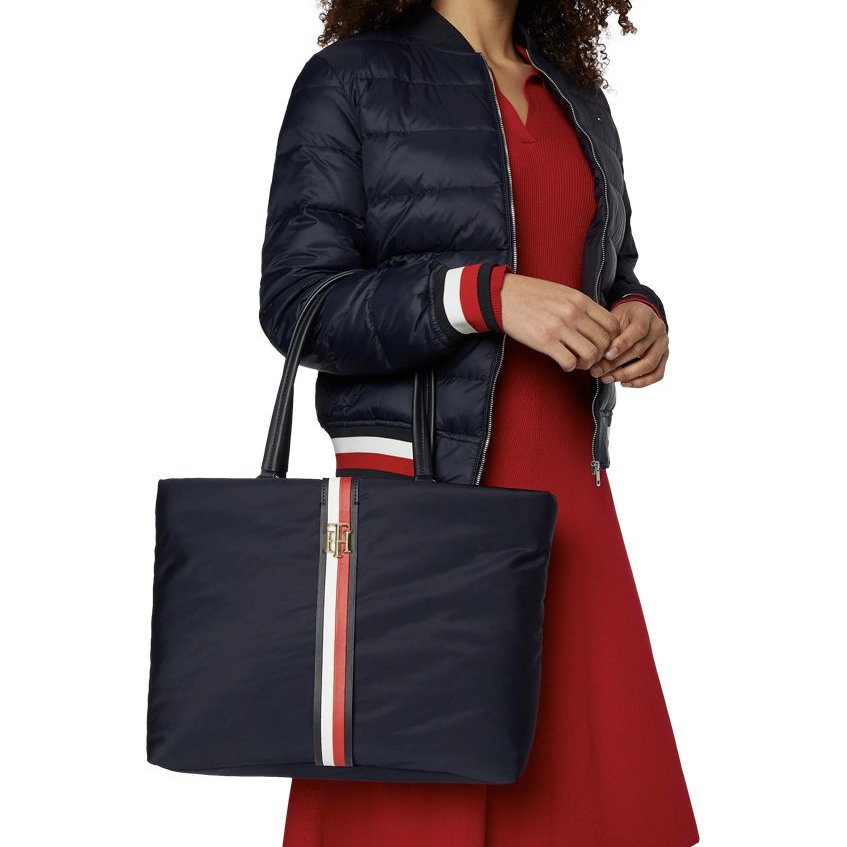 T.O.M.M.Y  H.I.L.F.I.G.E.R  Women's Desert Sky Relaxed TH Tote Corp Bag