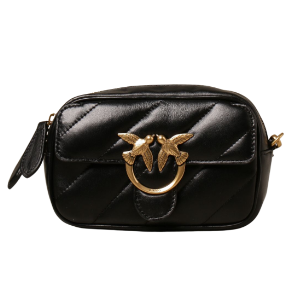 PINKO Love Baby Square maxi Quilt Pinko bag in quilted nappa