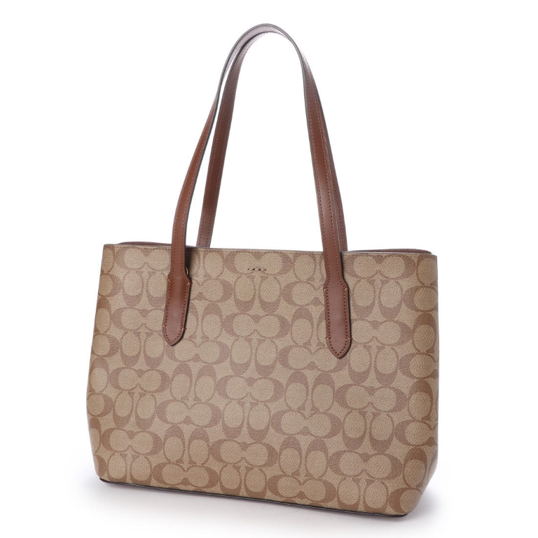 C.O.A.C.H Avenue Carryall Shoulder Bag with Sling for Crossbody Wear In Signature Canvas