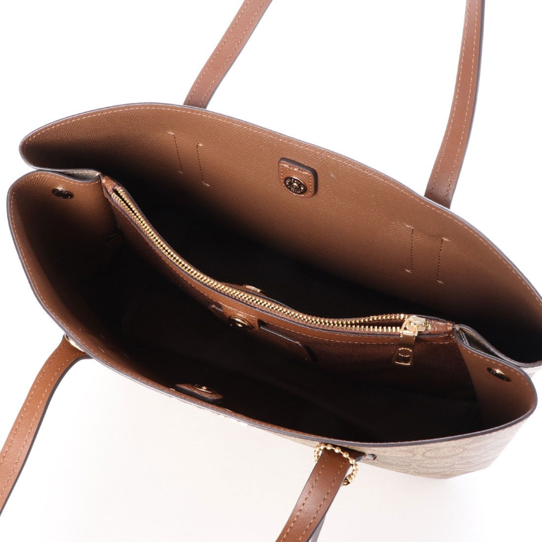 C.O.A.C.H Avenue Carryall Shoulder Bag with Sling for Crossbody Wear In Signature Canvas