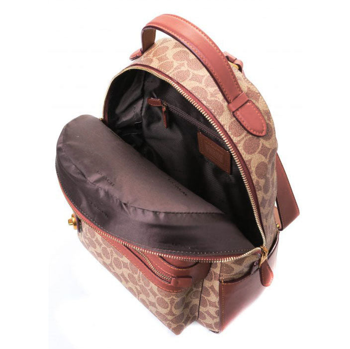 COACH Women’s Campus Backpack 23 in Coated Signature Canvas