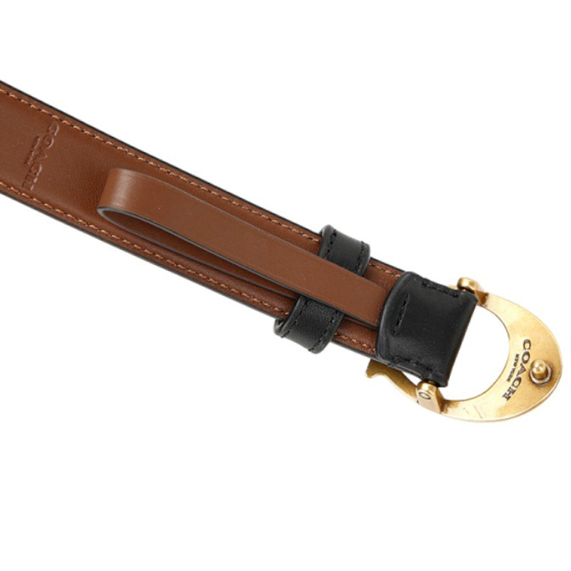 C.O.A.C.H Signature Buckle Belt