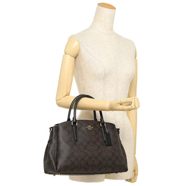 COACH Sage Carryall Handbag In Signature Canvas with Detachable Strap for Shoulder/Crossbody Wear