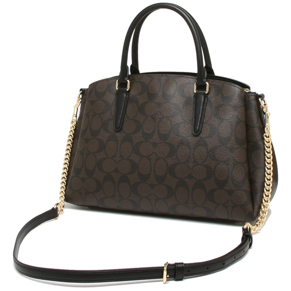 COACH Sage Carryall Handbag In Signature Canvas with Detachable Strap for Shoulder/Crossbody Wear