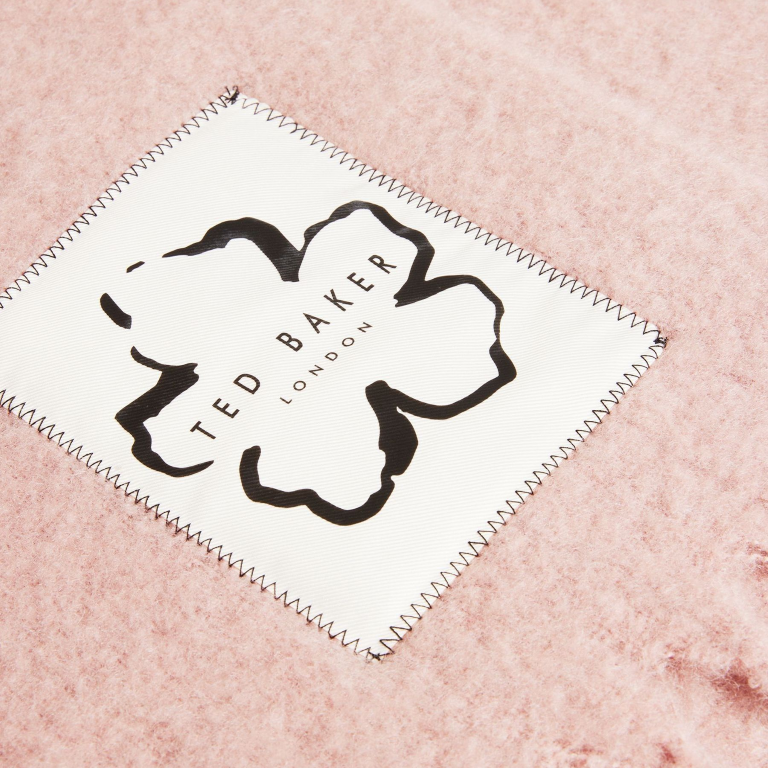 T.E.D B.A.K.E.R Tiba Long Tassel Scarf in pink