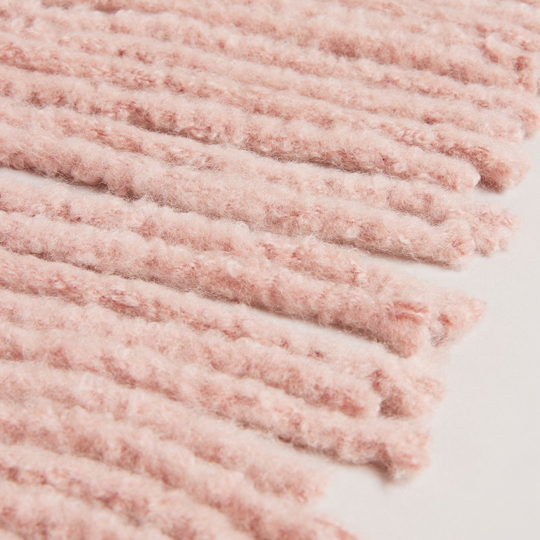 T.E.D B.A.K.E.R Tiba Long Tassel Scarf in pink