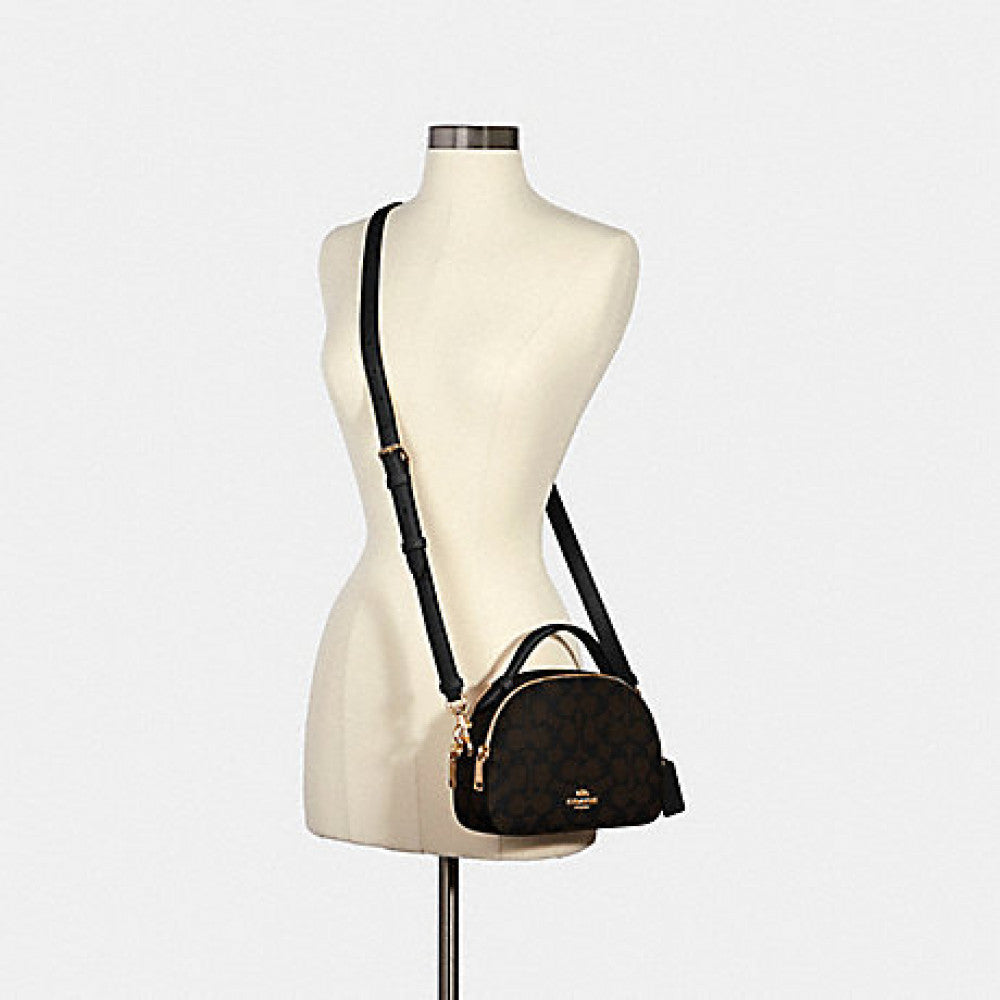 COACH Serena Satchel In Signature Canvas