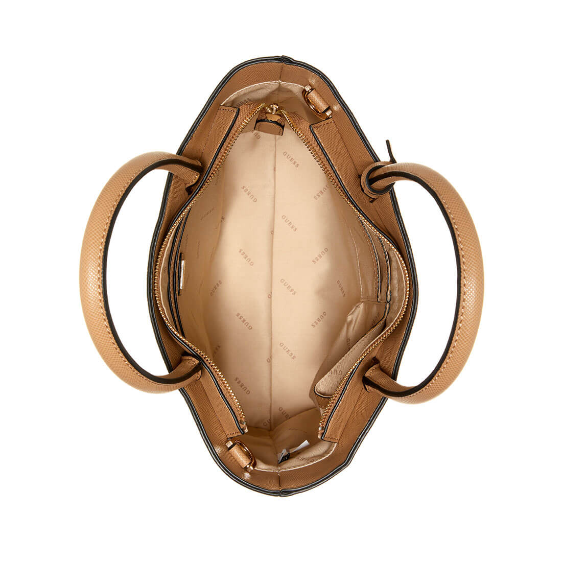 GUESS Ynes Shopper Tote Bag with Detachable Strap for Shoulder/Crossbody Wear