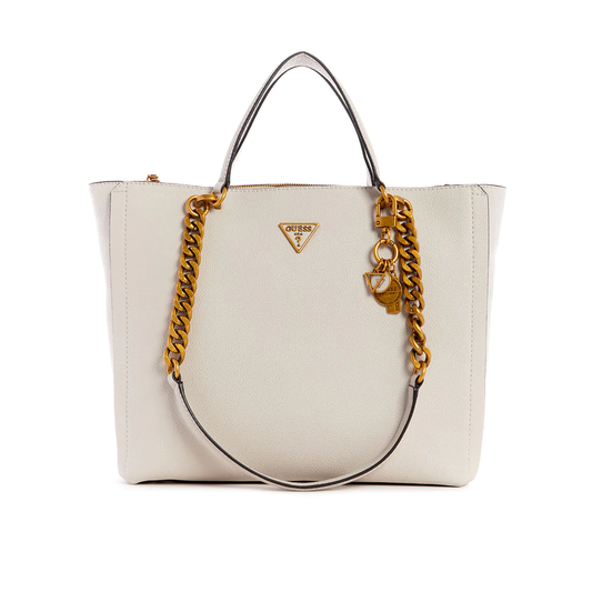 GUESS Destiny Society Tote Bag with Strap for Shoulder Wear